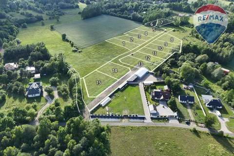 Inwestycja gruntowa 15 działek Budy Zosine 2,15 ha