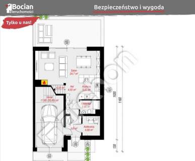 Nowoczesny budynek w stanie deweloperskim premium 