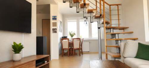 Dwupoziomowe Duży salon Garderoba Chwarzno-Wiczlino