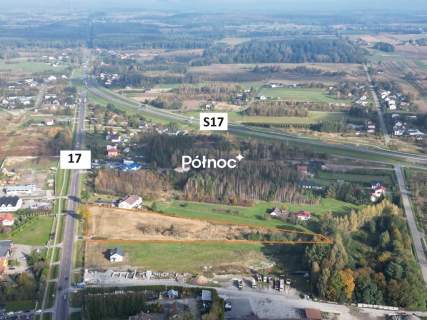 Działka komercyjna przy krajowej 17 i S17