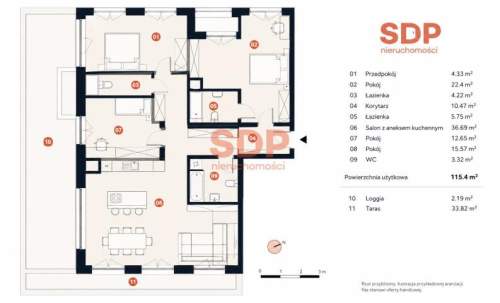 Apartament 4-pokojowy w centrum Wrocławia