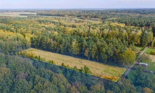 Działka budowlana 5650 m z gotowym projektem domu
