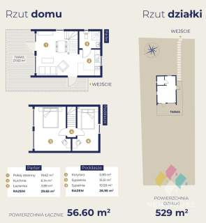 Woryty, Jezioro, dom pod klucz, 56 m2, duży taras,