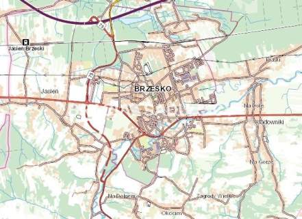 Działka produkcyjno-usługowa Brzesko