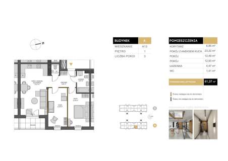 Nowe Osiedle, Komfortowe 3 Pokoje z Balkonem