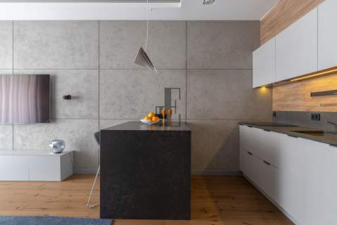 Apartament zaprojektowany z myślą o wygodzie
