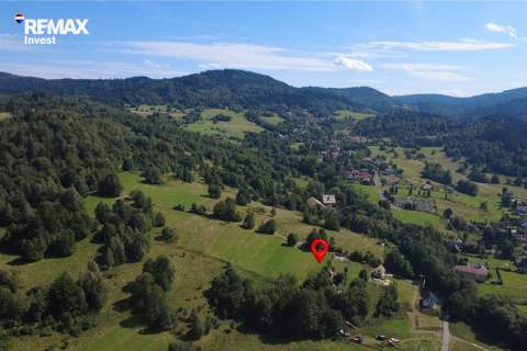Korbielów   działka z widokiem na Pilsko