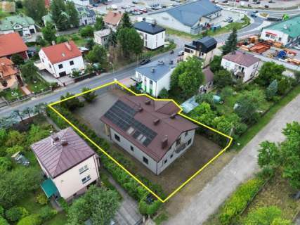 Dom, biznes w jednym miejscu duży parking 2 mieszkania Nowy 