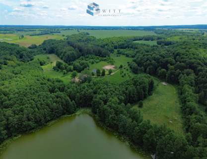 Widokowe działki nad Jeziorem otoczone lasem
