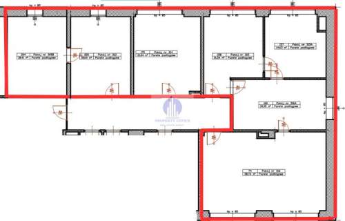 Mokotów lokal biurowy 173,49 m2 do wynajęcia