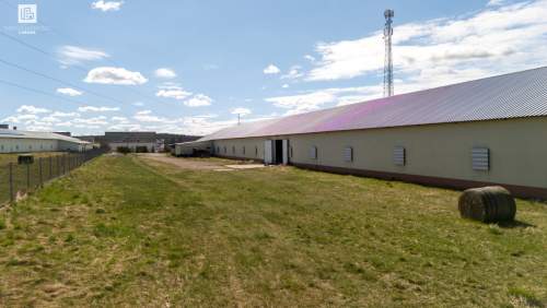 Działka prod-usług 1,48 ha plus hala 1250 m2