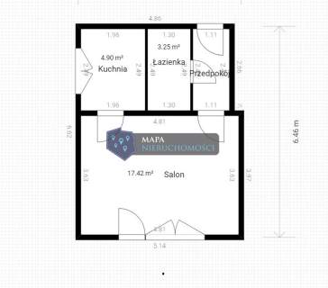 Kawalerka 32m2 z balkonem, Centrum