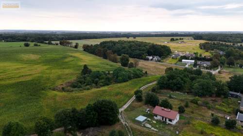 Działka z drogą Budowlana Media 50 m