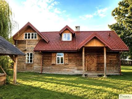 Dwa domy, budynek gosp. na działce 0,5 ha - Burzec, gm. Wojcieszków