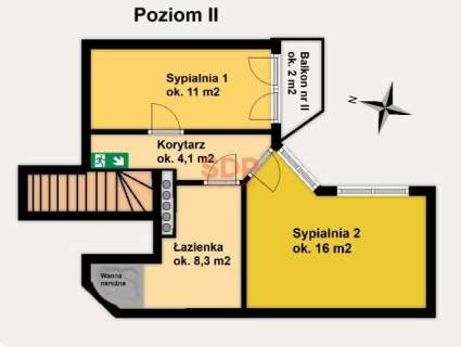 Wyjątkowe Strefa dzienna Gabinet Dwa balkony Miejsce 