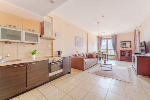 Apartament z miejscem postojowym w hali garażowej pod budynkiem