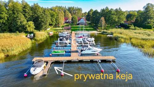 Rydzewo Lake House z prywatną keją
