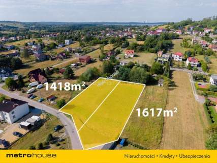 Atrakcyjna działka budowlana w Chełmku 1418m2