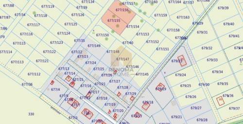Działki budowlane Niemstów gm. Lubin MPZP