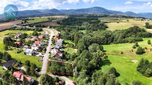 Działka budowlana na sprzedaż, 746 m2, Żywiec