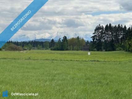 DZIAŁKA BUDOWLANA W ŁOPUSZNEJ Z WIDOKIEM NA TATRY