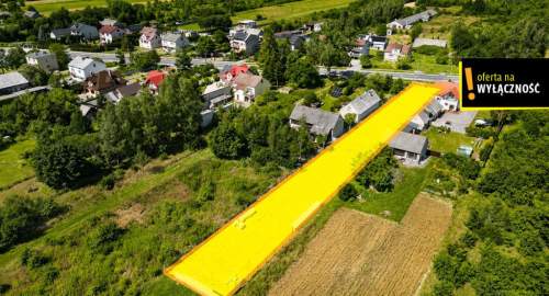 Na sprzedaż działka budowlana 1800 m Radlin
