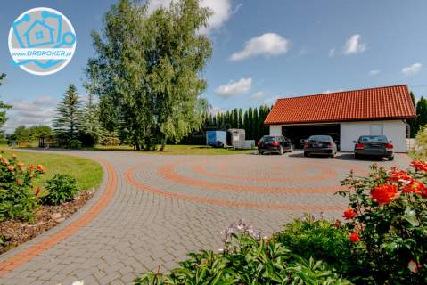 Dom 163 m , działka 0,5 ha, garaż 70 m - Podleńce