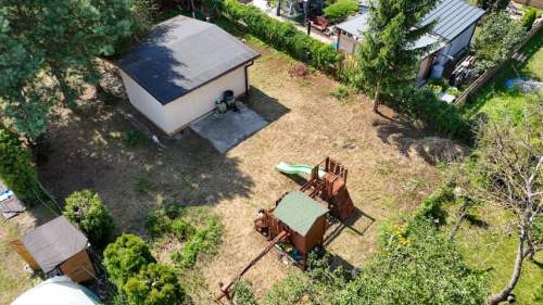 Działka ROD z murowanym domkiem Rybnica - Graniczna