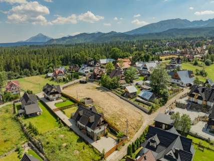 Działka z pozwoleniem na 4 domy Zakopane 2230 m
