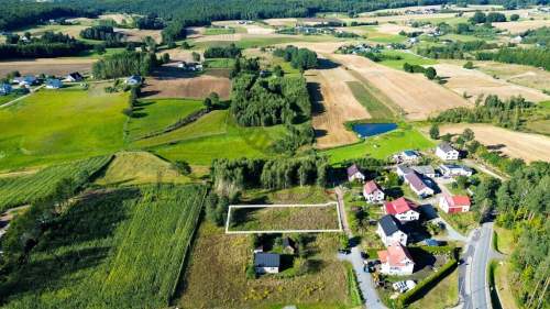 Działka budowlana Szemud Nowiny 1505 m2