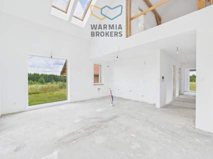 Dom na Warmii w stanie deweloperskim gm.Gietrzwałd