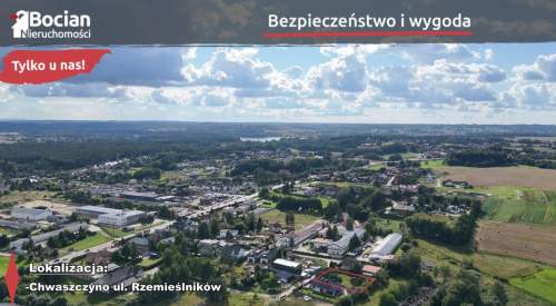 Uzbrojona płaska działka - Chwaszczyno 