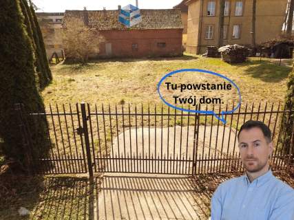 Działka w Dąbrównie, na uboczu a jednak w centrum