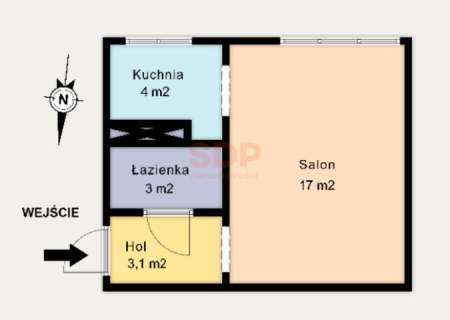 Kawalerka w pobliżu Politechniki i Szpitala Kopernika Rezerwacja...