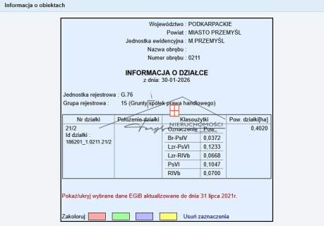 Przemyśl, ul.Piastowska - działki budowlane z WZ-t