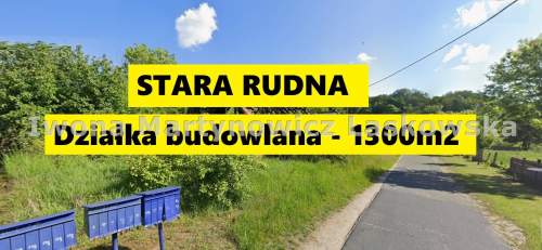 Działka budowlana 13 ar - wszystkie media, Rudna
