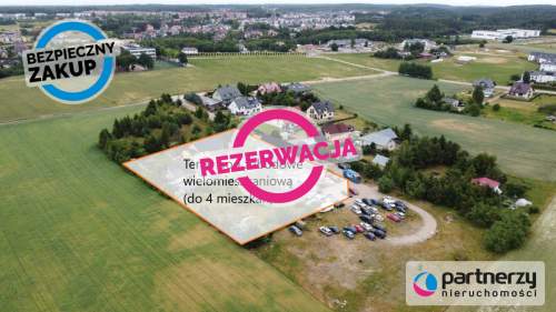 Grunt pod budownictwo wielomieszkaniowe Wiczlino