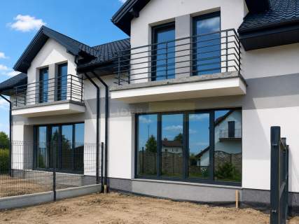Nowoczesny dom szeregowy 127 m Garaż Ogród 56