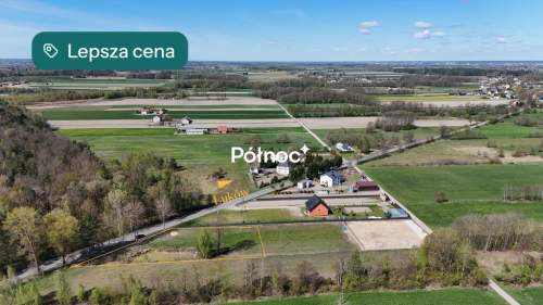 Działka ze stawem 2412 m Aleksandrów