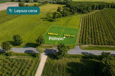 2 działki z WZ 1205 m Janów Podlaski