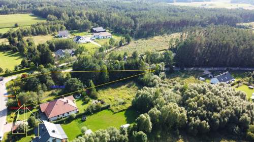 Duża działka 3524 m2 w świetnej lokalizacji - tylko 5 km od Bi