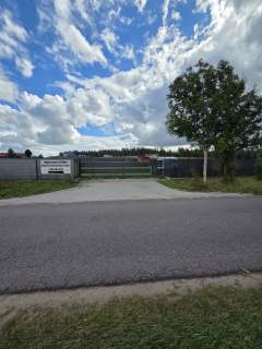 Ogrodzona działka budowlana 1500m2