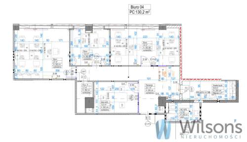 Umeblowane biuro Mokotów 130m2