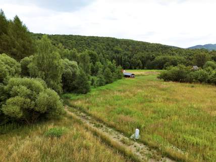 Działka budowlana pod lasem 1730m2, WZ, prąd