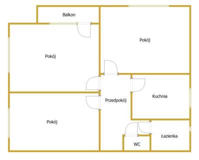 Centrum 3 pokoje, balkon, piwnica, 2 garaże