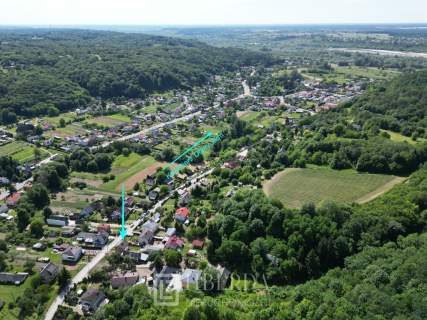 Działka z domem 55 m pod Kazimierzem Dolnym