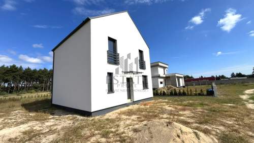 Nowoczesny dom 94,7 m , Solec, widok na las
