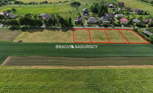 Działki budwlane o pow. 900 m2 w Jerzmanowich
