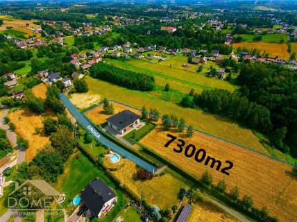 Działka 7300 m Mszana 5 minut A1- Zapraszam