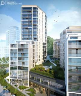 Apartament na 16 Piętrze, Nowoczesne Osiedle